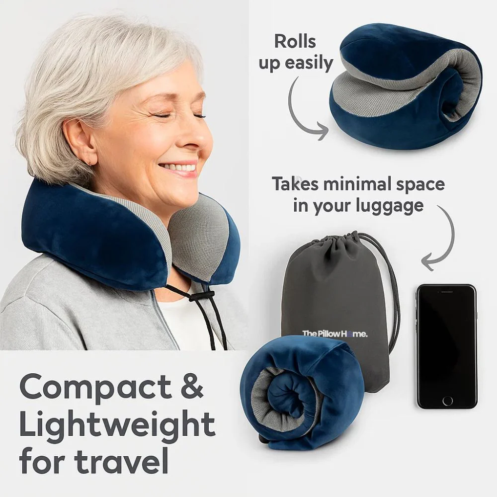 AirRest® Memory Foam Travel Pillow - Image 3