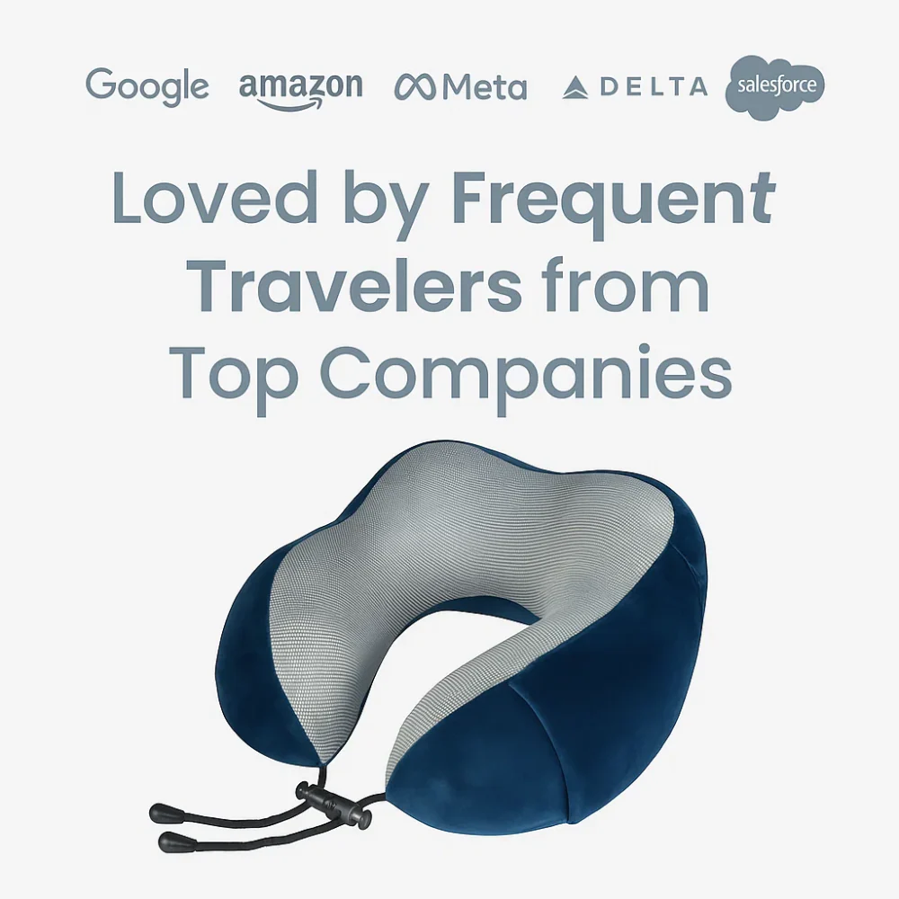 AirRest® Memory Foam Travel Pillow - Image 4