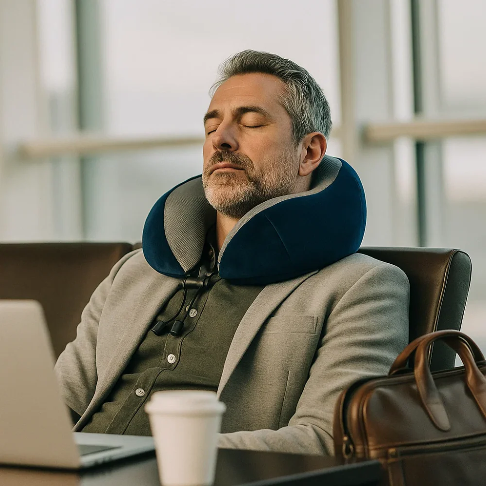 AirRest® Memory Foam Travel Pillow - Image 9