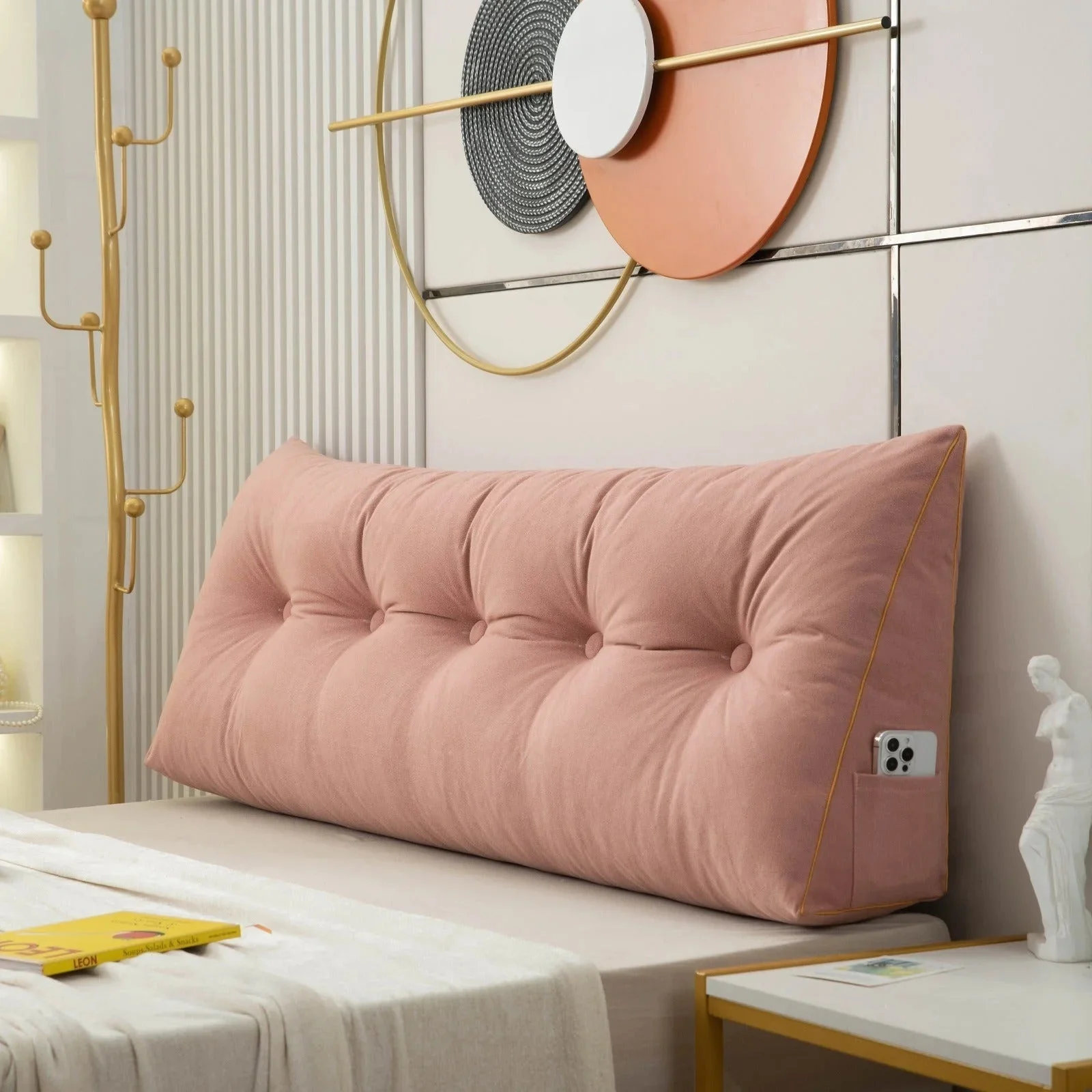 Luxury Chic Wedge Pillow - Image 8