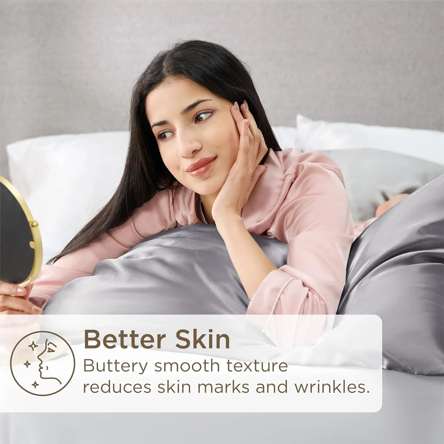 CozyRest® Silk Pillow Case (2 Pack) - Image 4