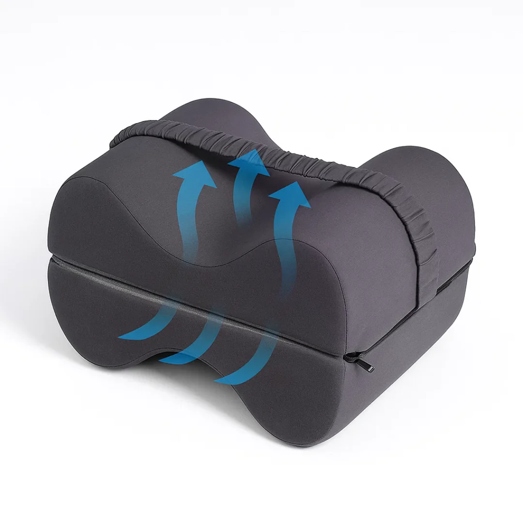 SpineAlign⢠Memory Foam Knee Pillow - Image 11