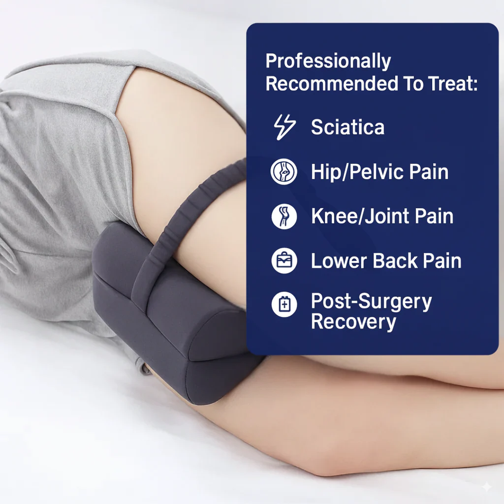 SpineAlign⢠Memory Foam Knee Pillow - Image 2