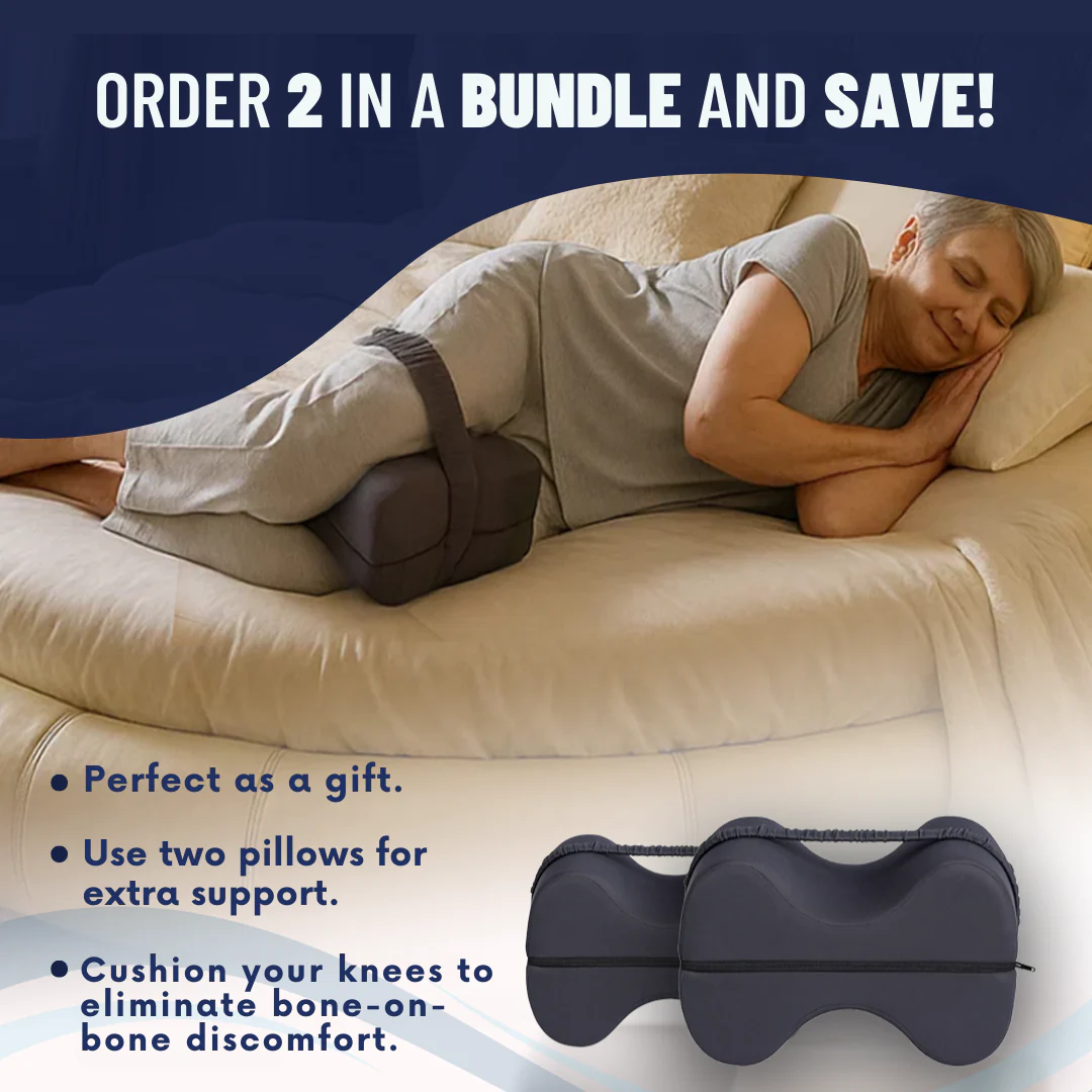 SpineAlign⢠Memory Foam Knee Pillow - Image 8